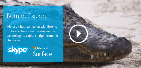 Microsoft’s Bing, Skype and Surface partner with ABC on ‘Born to Explore’ for virtual field trips
